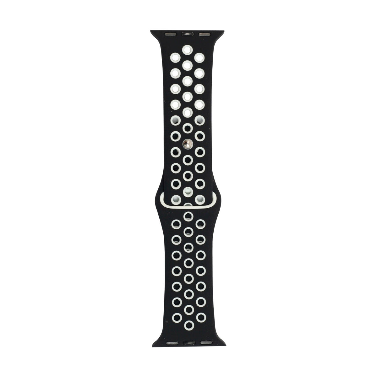 Bodyglove Body Glove Silicone Watch Strap - Apple Watch Serie 8 (41mm) / 7 (41mm) - Black/White