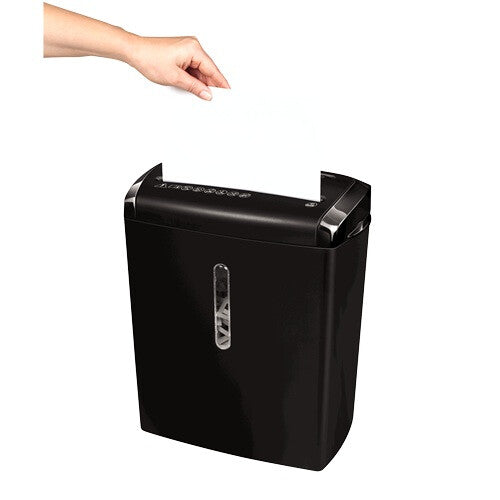 Fellowes P-28S paper shredder Strip shredding 22 cm Black, Grey