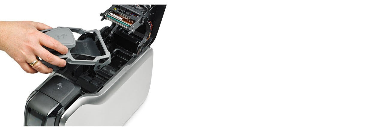 Zebra ZC300 plastic card printer Dye-sublimation/Thermal transfer Colour 300 x 300 DPI