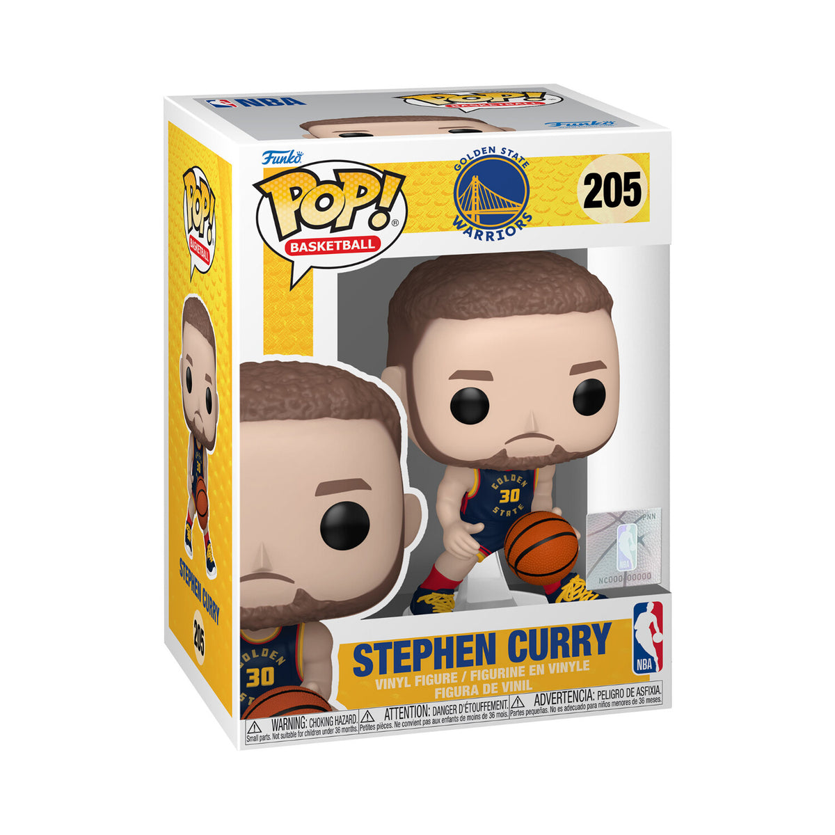 Funko Pop! Basketball: Golden State Warriors - Stephen Curry (2024 City Edition Uniform)