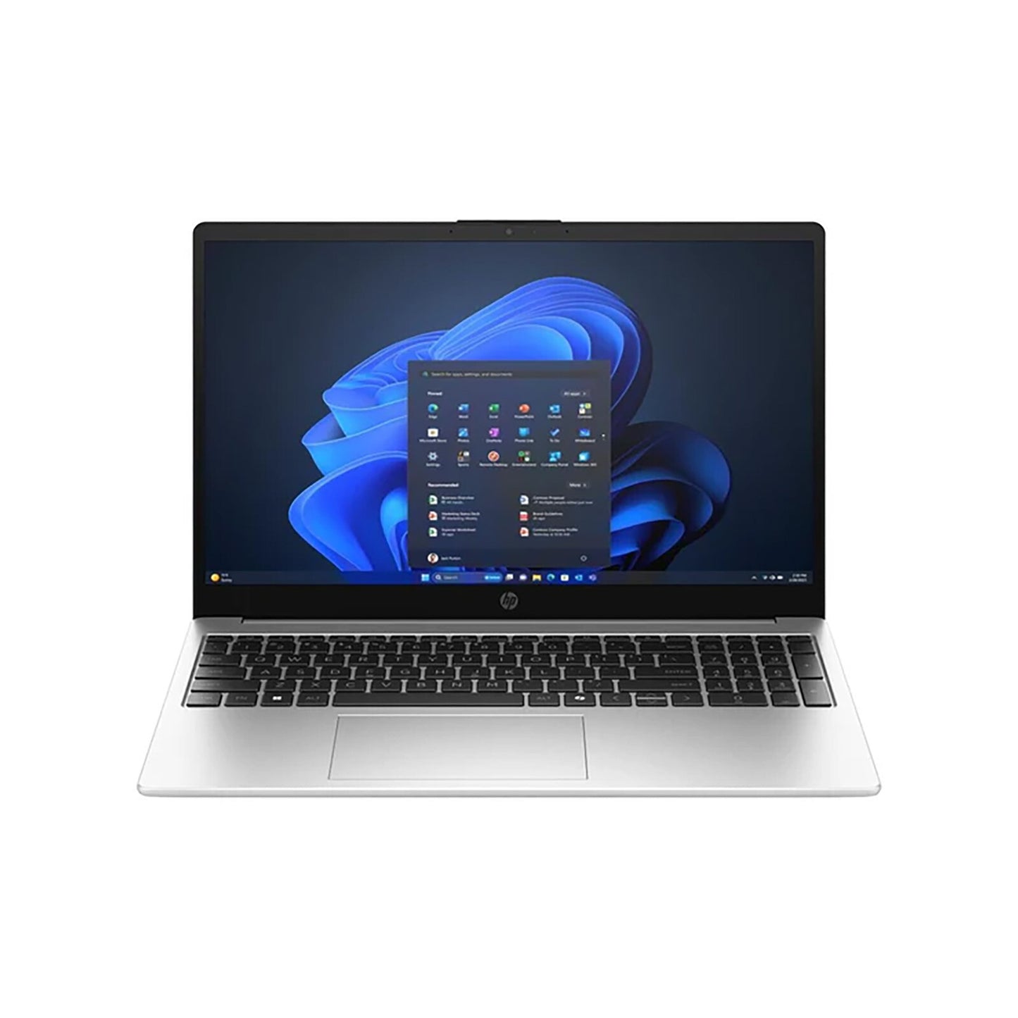HP C78E8AT laptop Intel Core 3 100U 39.6 cm (15.6") Full HD 8 GB DDR4-SDRAM 512 GB SSD Wi-Fi 6 (802.11ax) Windows 11 Pro Silver