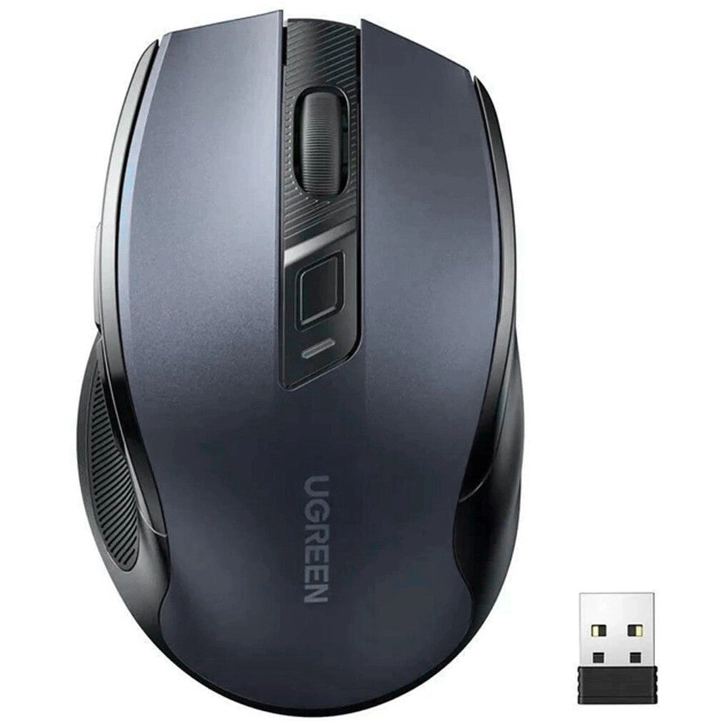 Ugreen 6957303898558 mouse Office Right-hand RF Wireless + Bluetooth Optical 4000 DPI