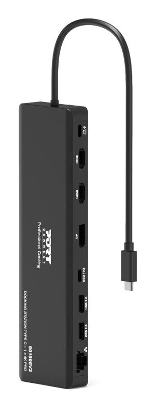 Port Designs PORT Connect Mobile docking station 1 X 4K USB-C 9 devices 100W