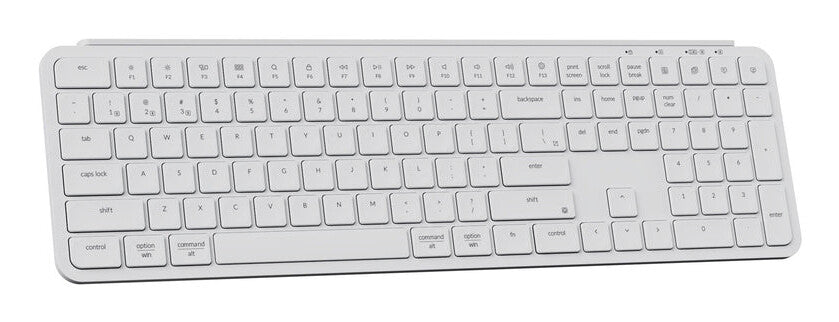 Keychron B6P-K8 keyboard Home/Office USB + RF Wireless + Bluetooth Ivory