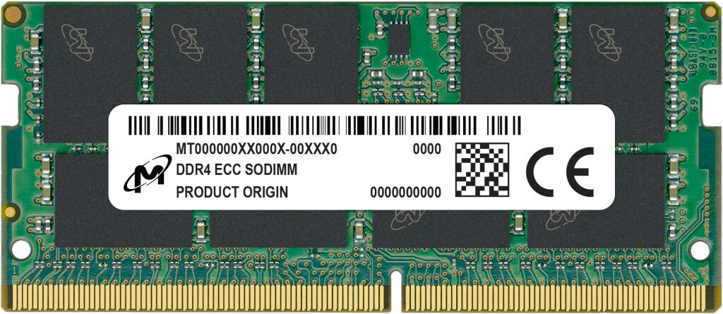 Micron MTA18ASF4G72HZ-3G2R memory module 32 GB 1 x 32 GB DDR4 ECC
