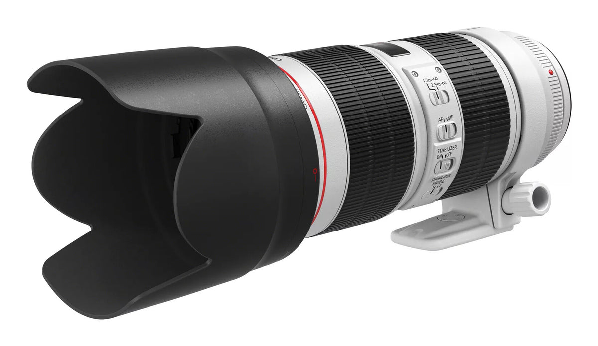 Canon EF 70-200 mm F/2.8L IS III USM Camera Lenses, Black/White