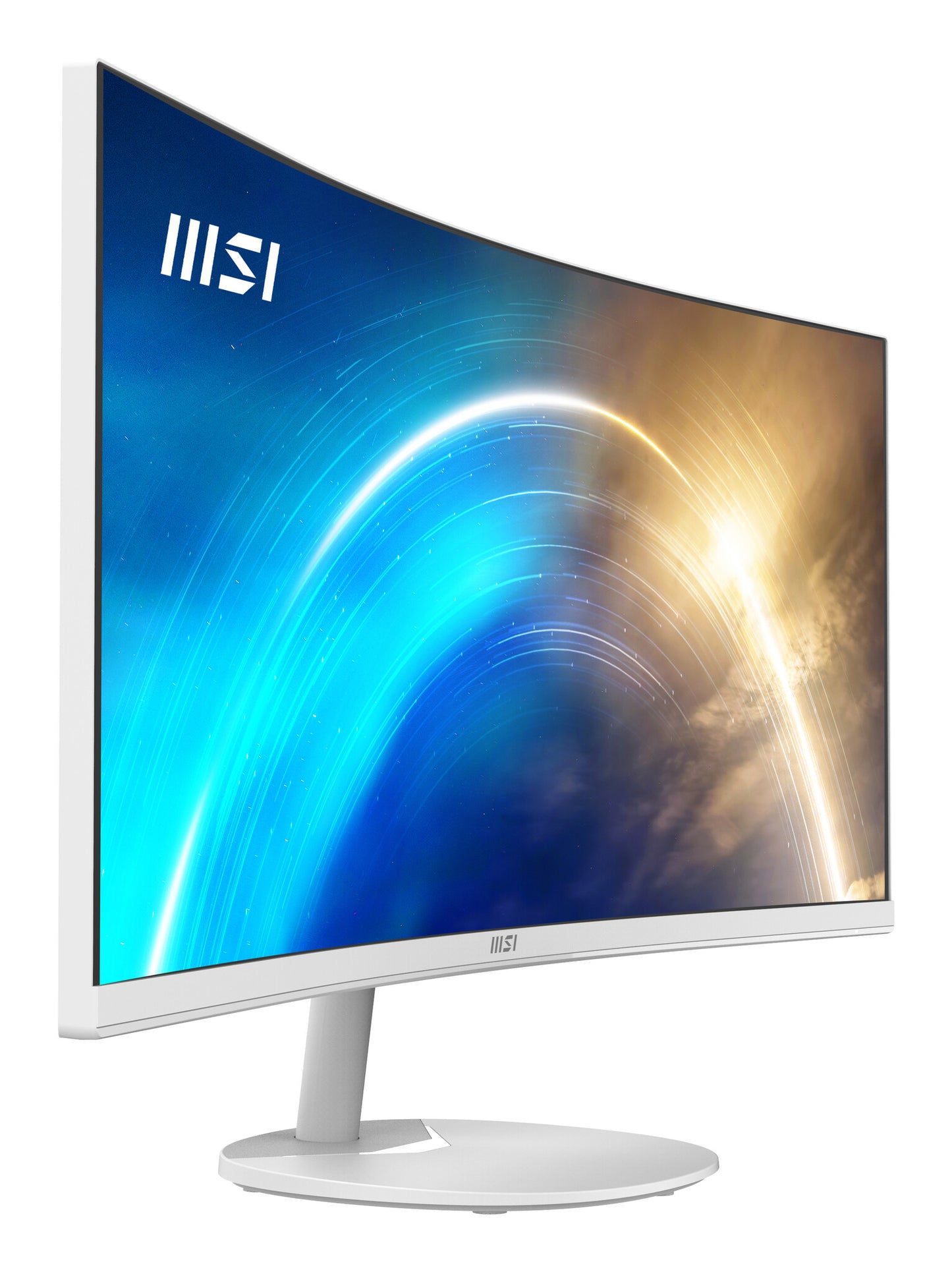 MSI Pro MP341CQW computer monitor 86.4 cm (34") 3440 x 1440 pixels UltraWide Quad HD White