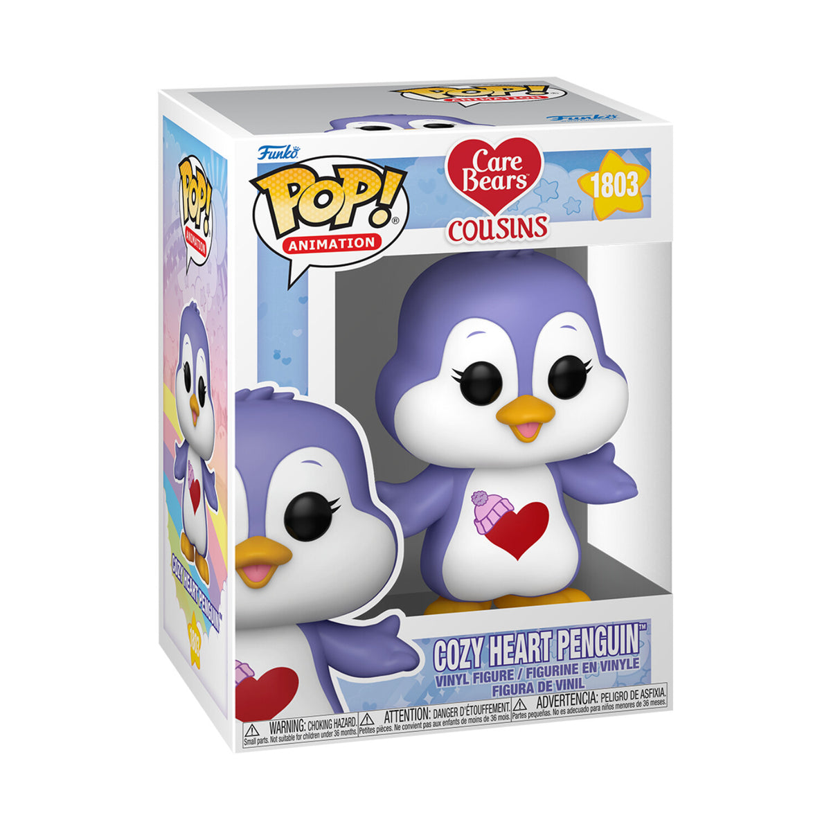 Funko Pop! Animation: Care Bears Cousins - Cozy Heart Penguin