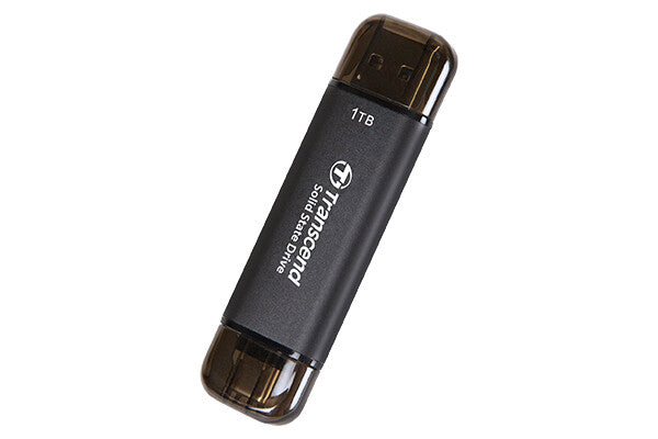 Transcend ESD310C Thunderbolt technology 1 TB USB Type-A to USB Type-C USB 3.2 Gen 2x2 Black