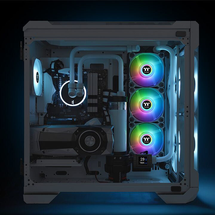 Thermaltake Pure Duo 12 Universal Fan 12 cm White 2 pc(s)