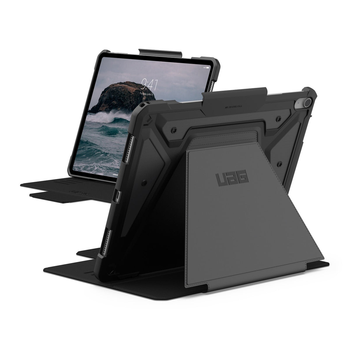 Urban Armor Gear UAG Metropolis SE Tablet Case - Apple iPad Air 13-inch (M4/M3/M2, 2026/2025/2024) - Black