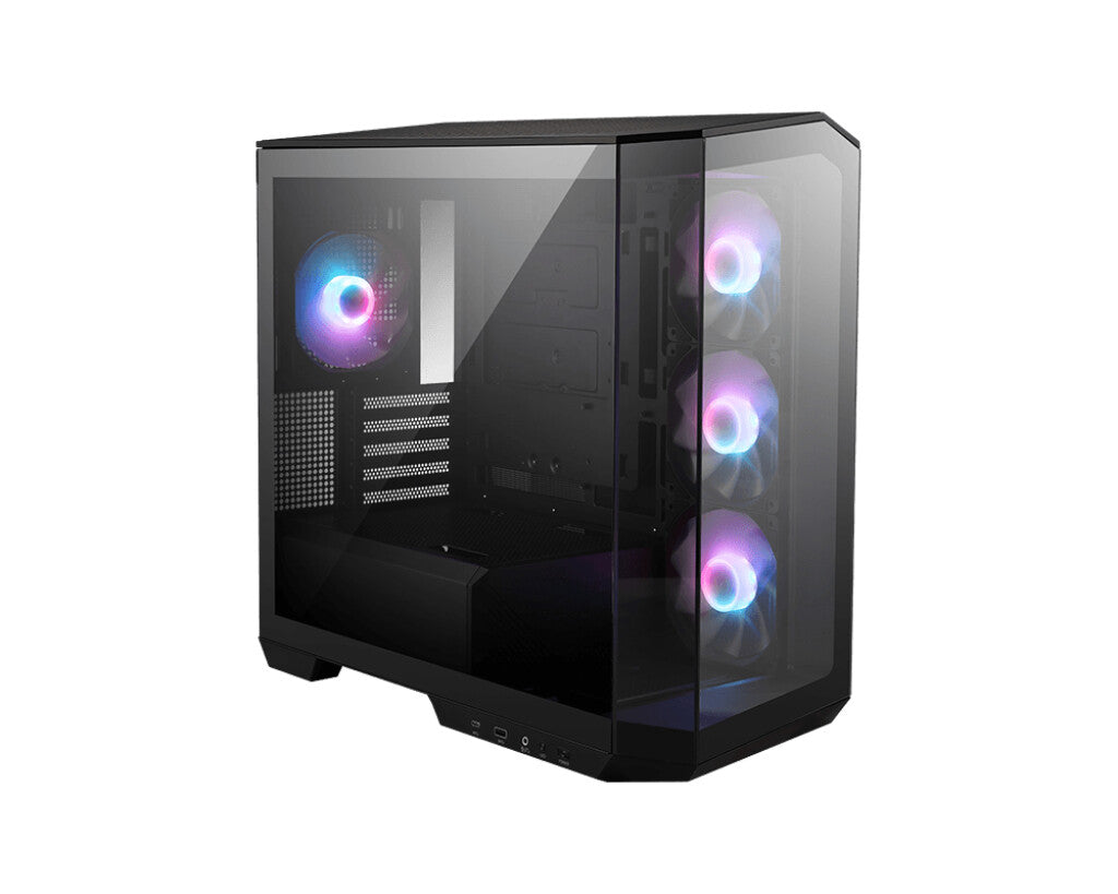 MSI MAG PANO M100R PZ computer case Micro Tower Black