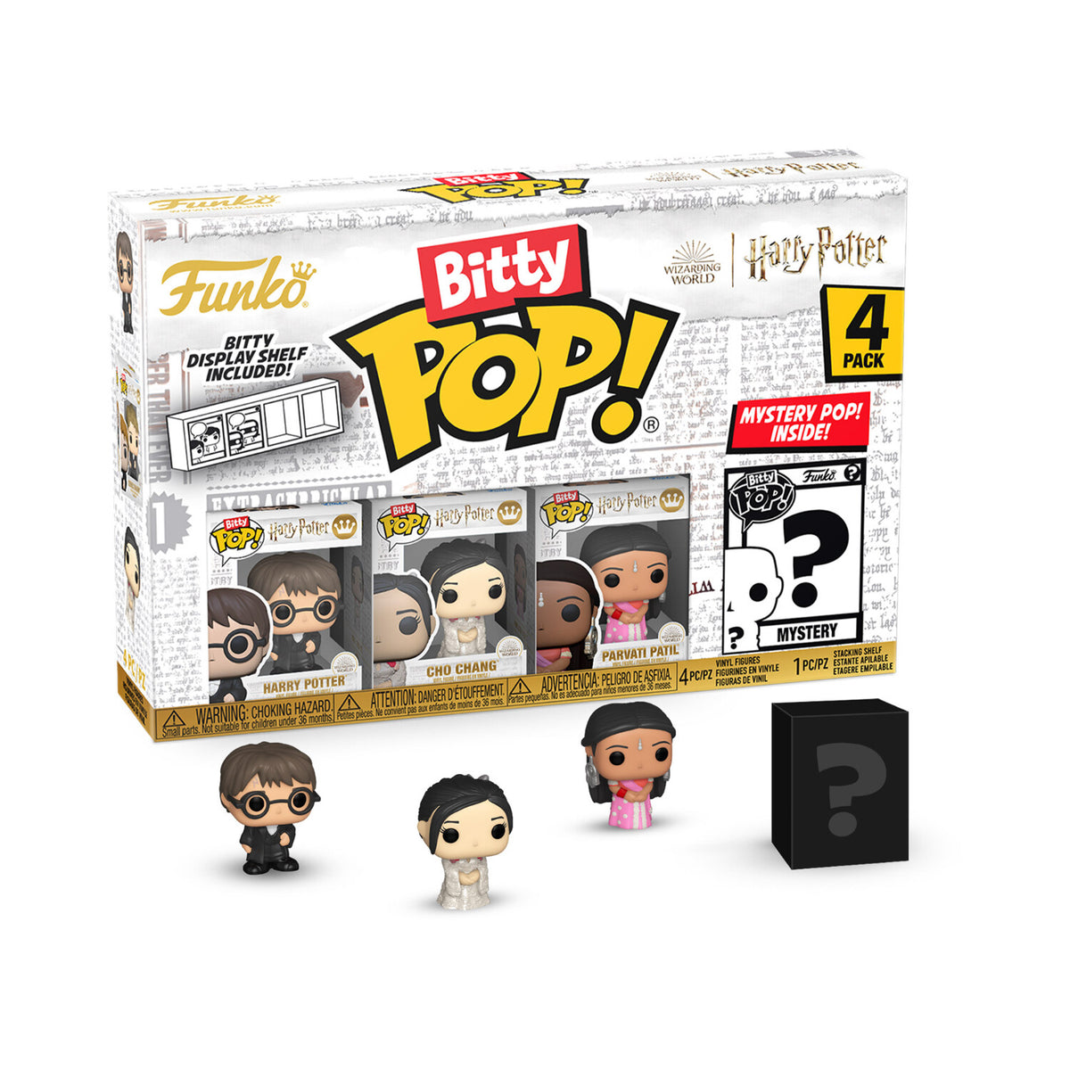 Funko Bitty Pop!: Harry Potter And The Goblet Of Fire - Series 1 4 Pack