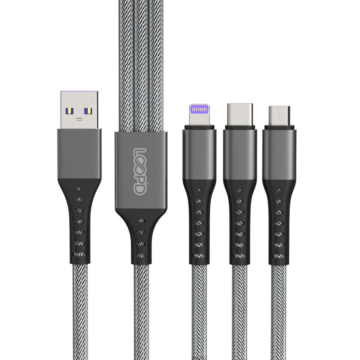 LOOPD Lite 3 in 1 Multi Cable - 1.2 Metre