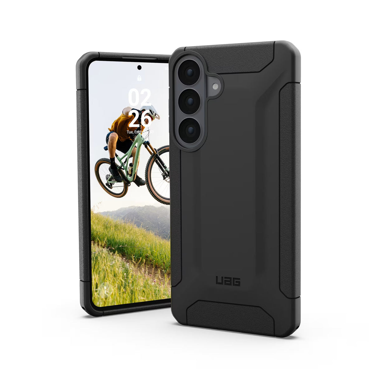 Urban Armor Gear Scout mobile phone case 17 cm (6.7") Cover Black