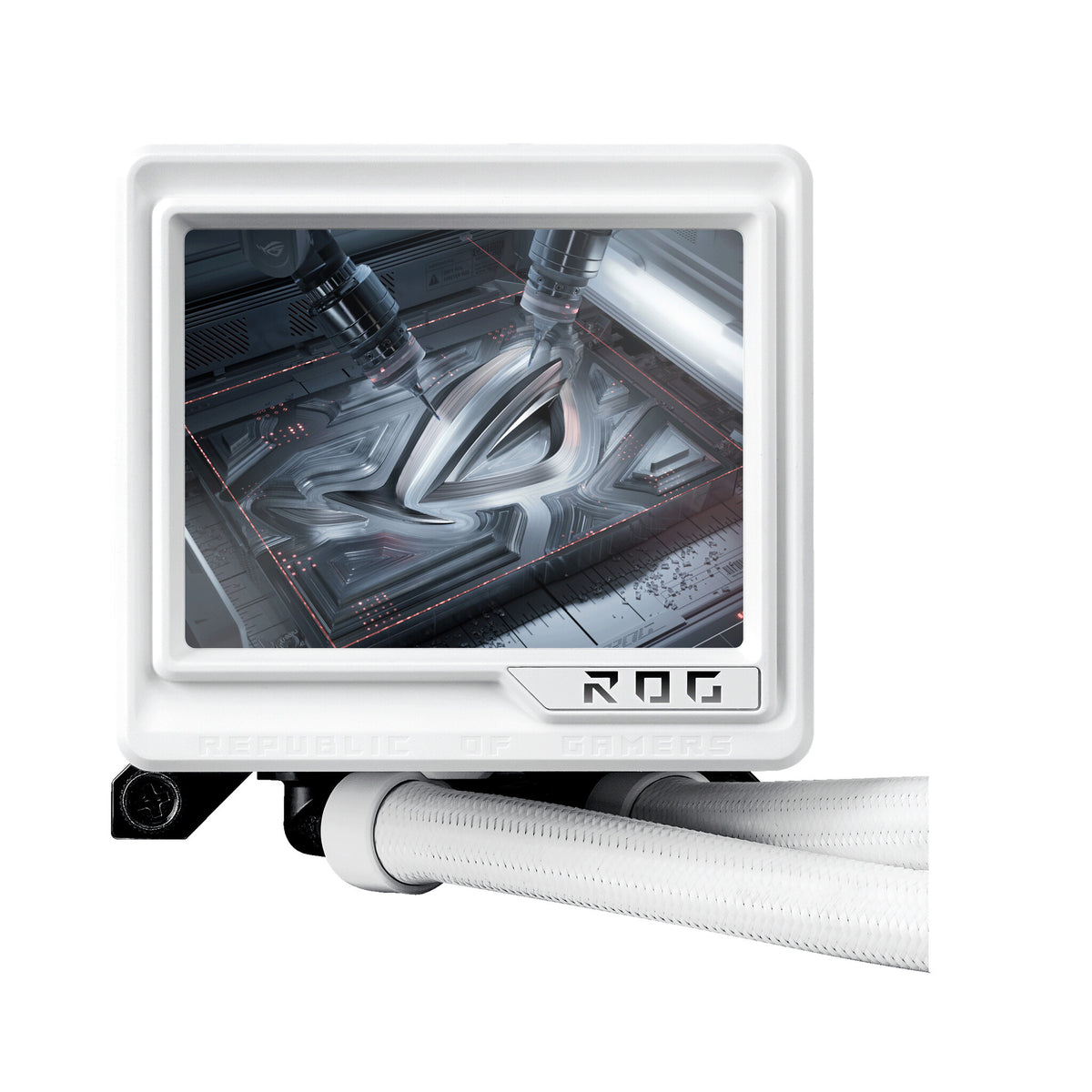 ASUS ROG RYUJIN III 360 ARGB EXTREME WHT Processor All-in-one liquid cooler 12 cm White 1 pc(s)