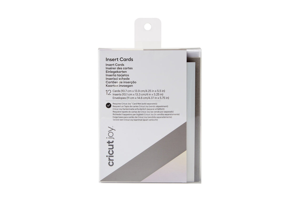 Cricut Joy Insert Cards 12-pack (Grey/Holo)