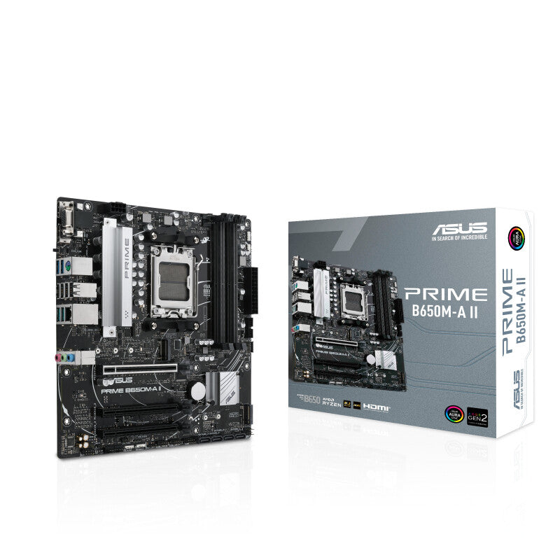 ASUS PRIME B650M-A II AMD B650 Socket AM5 micro ATX