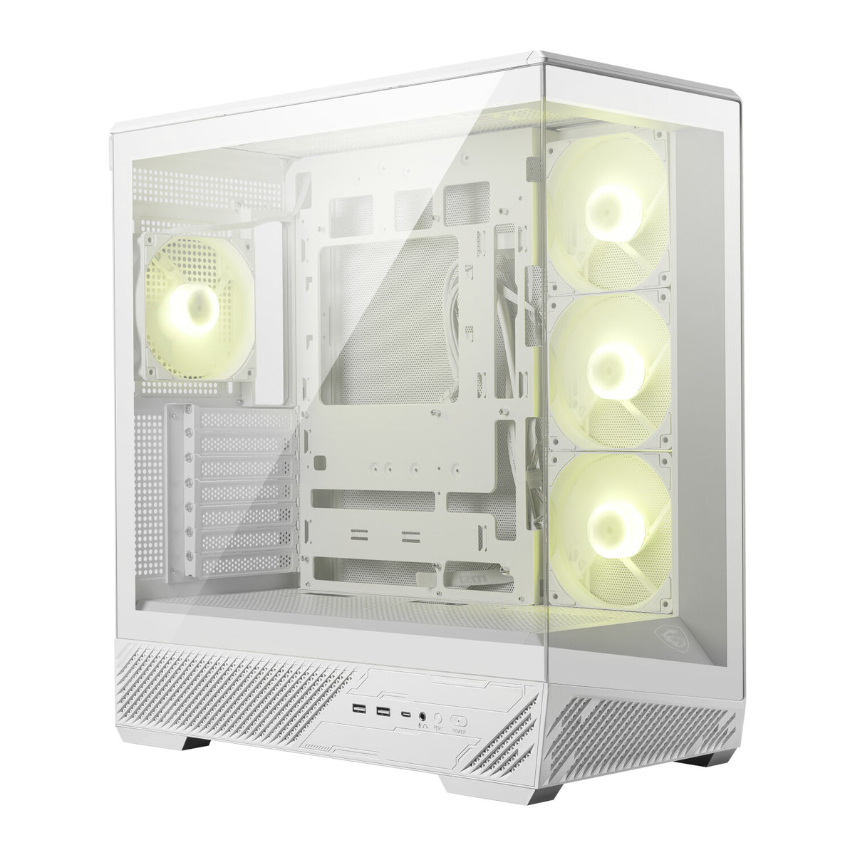MSI MAG PANO 130R PZ ATX Gaming Chassis - White