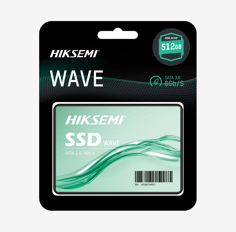 Hiksemi HS-SSD-WAVE(S) 512G internal solid state drive 512 GB 2.5" Serial ATA III 3D NAND