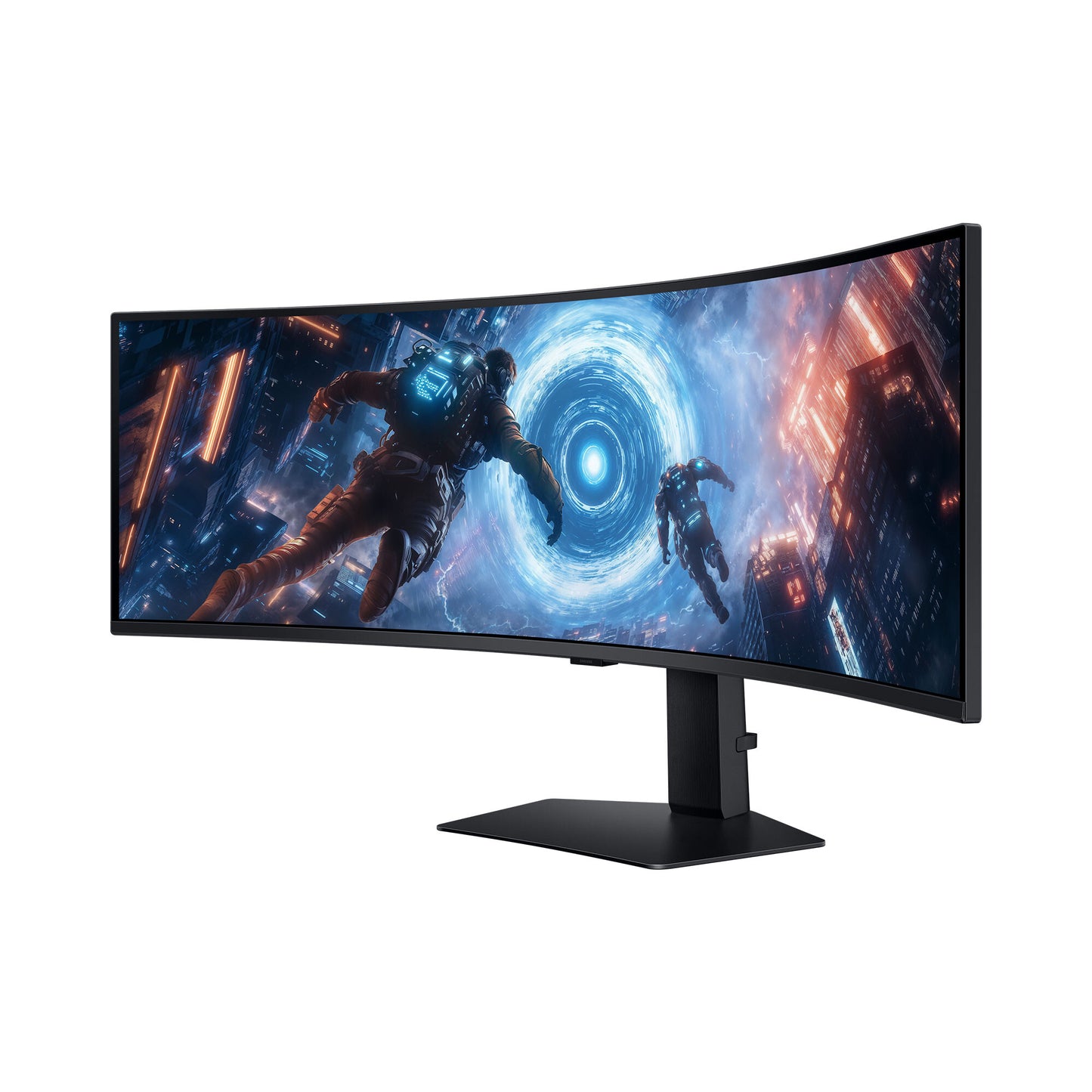 Samsung G91F computer monitor 124.5 cm (49") 5120 x 1440 pixels Dual QHD LCD Black