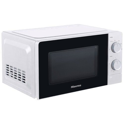 Hisense H20MOWS1 microwave Black, White Solo microwave Countertop 20 L 700 W