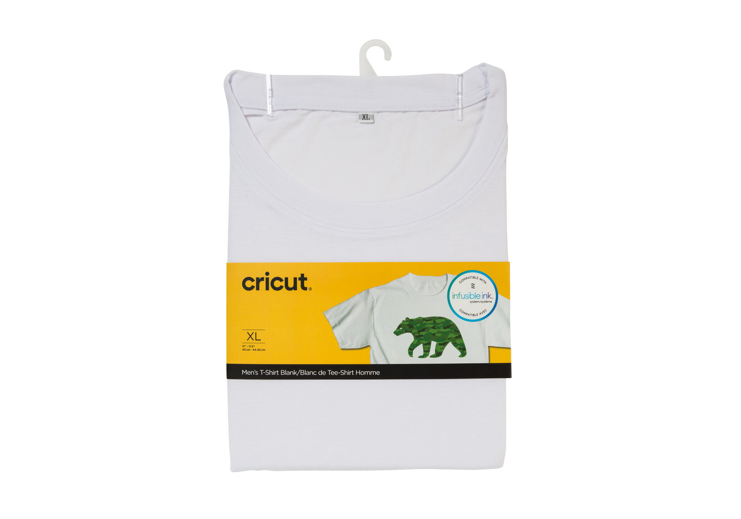 Cricut Infusible Ink Men's White T-Shirt (XL)