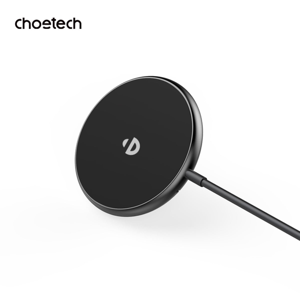 Choetech Fast Wireless Charger With Stand T697-F 15W - Black