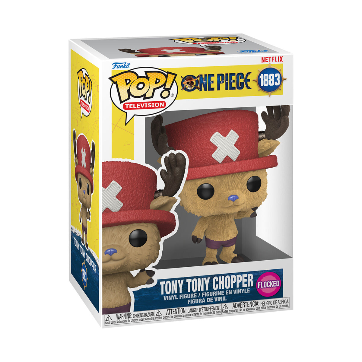Funko Pop! Television: One Piece - Tony Tony Chopper (Flocked)