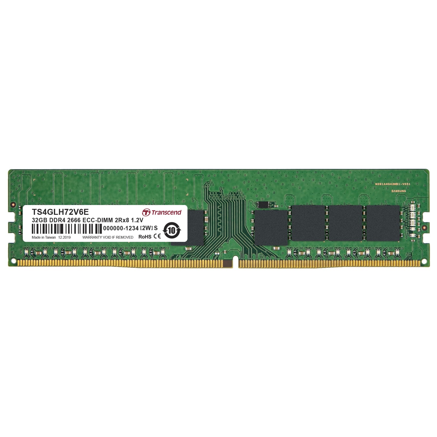 Transcend DDR4-2666 ECC Long-DIMM 32GB