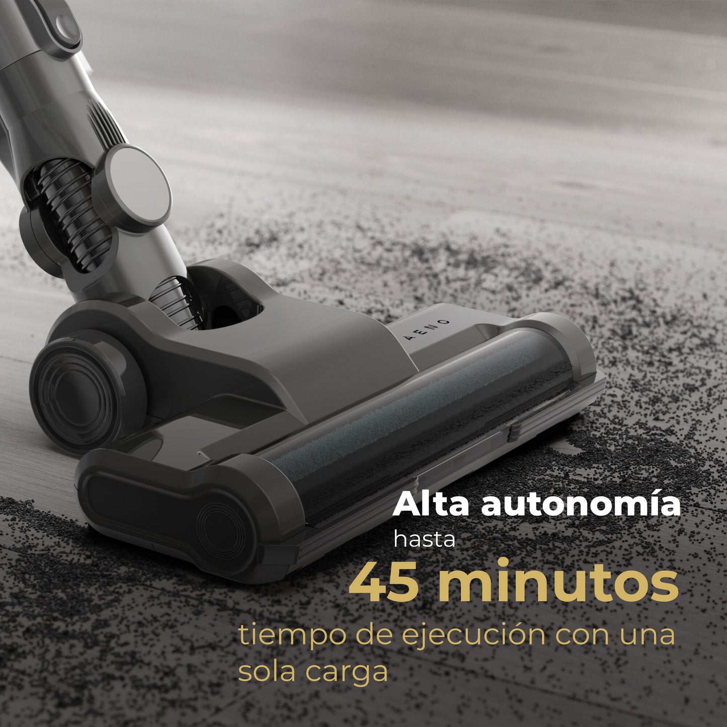 AENO SC1 Battery Dry MIF Bagless 120 W Black, Grey 2200 Ah