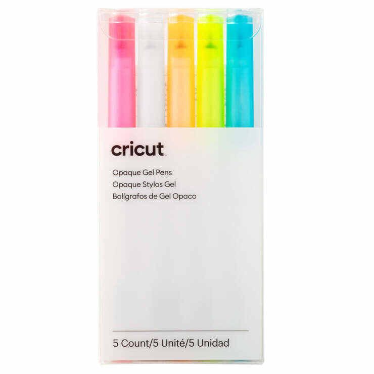 Cricut Opaque marker 5 pc(s) Blue, Orange, Pink, White, Yellow