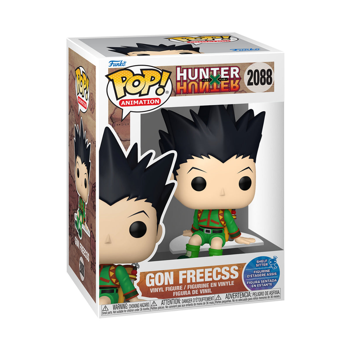 Funko Pop! Animation: Hunter X Hunter - Gon Freecss(Shelf Sitter)
