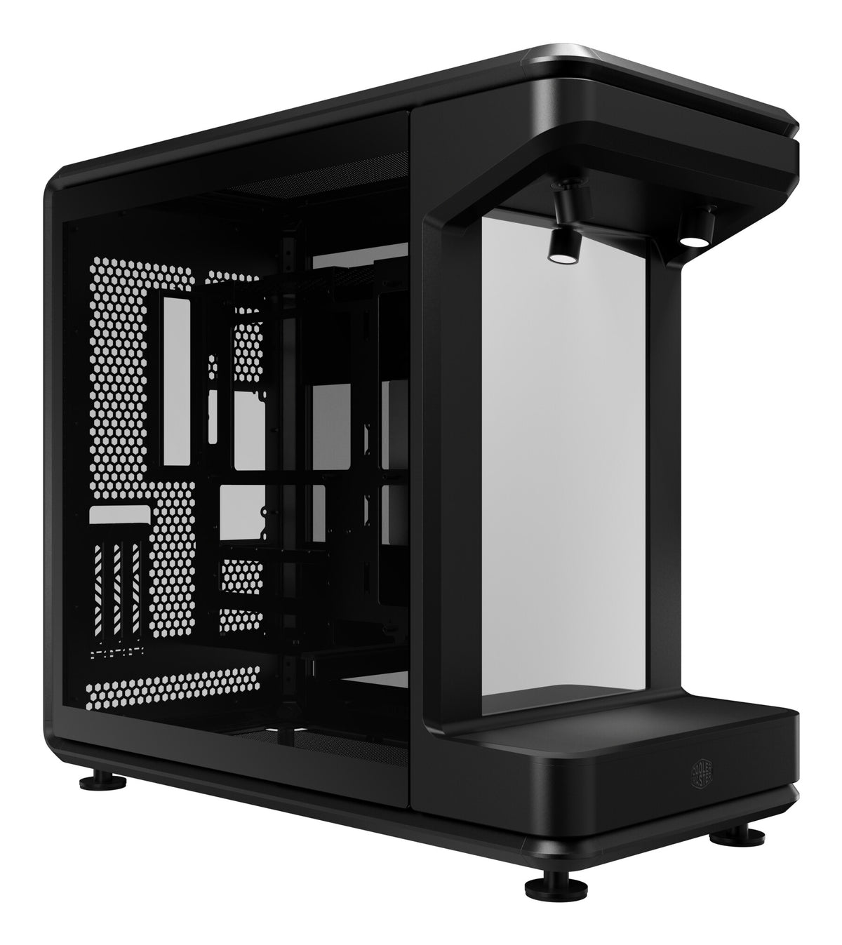 Cooler Master MasterFrame 360 PANORAMA Full Tower Black, Transparent