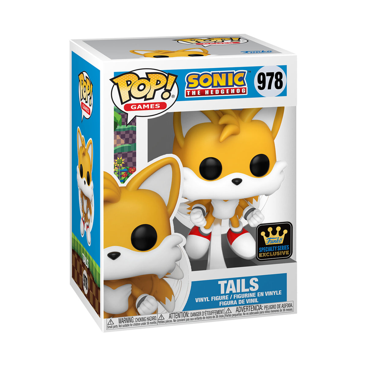 Funko Pop! Games: Sonic the Hedgehog - Tails