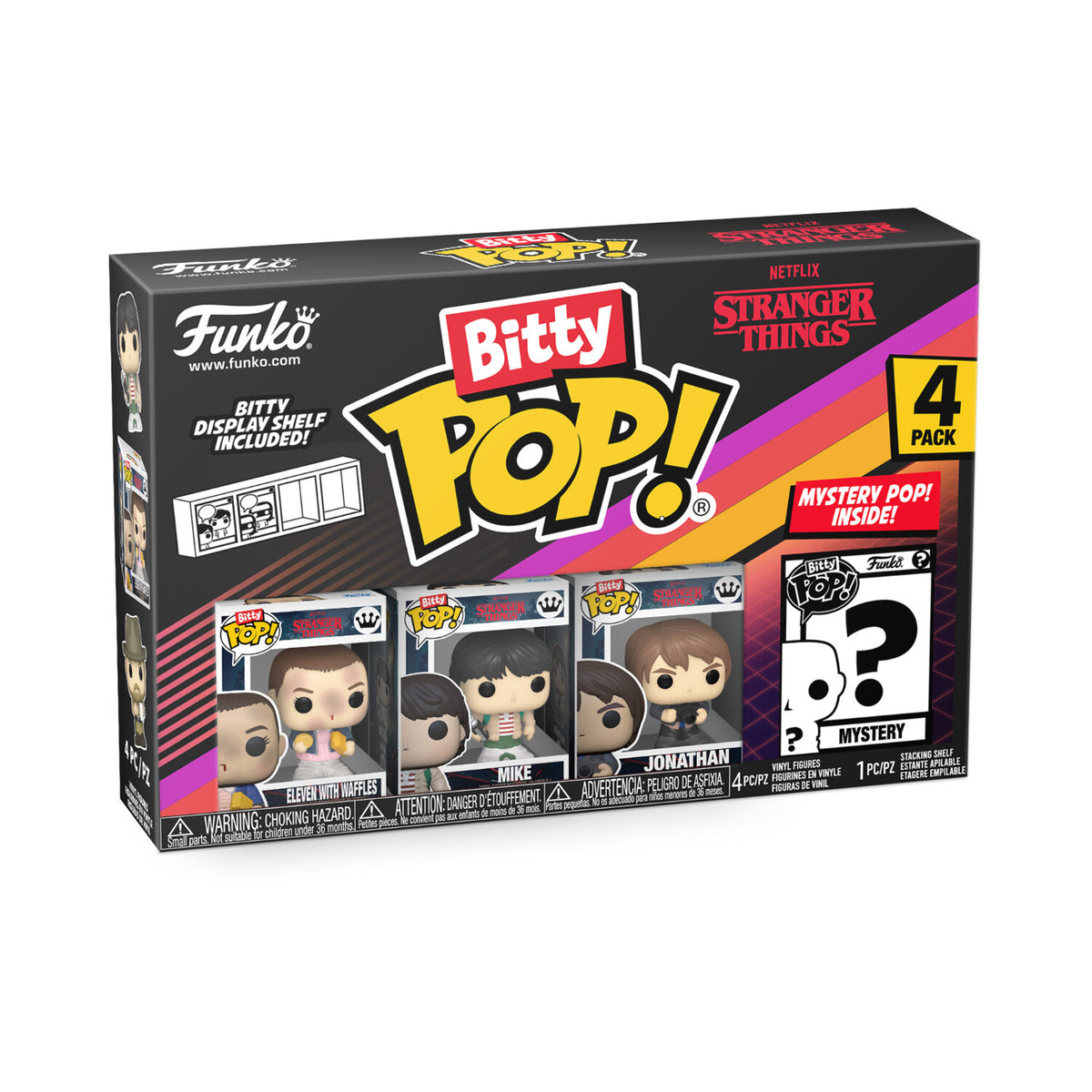 Funko Bitty Pop!: Stranger Things - Series 3 4 Pack