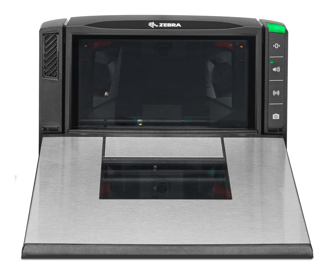 Zebra MP72 Built-in bar code reader 1D/2D CMOS Black, Stainless steel