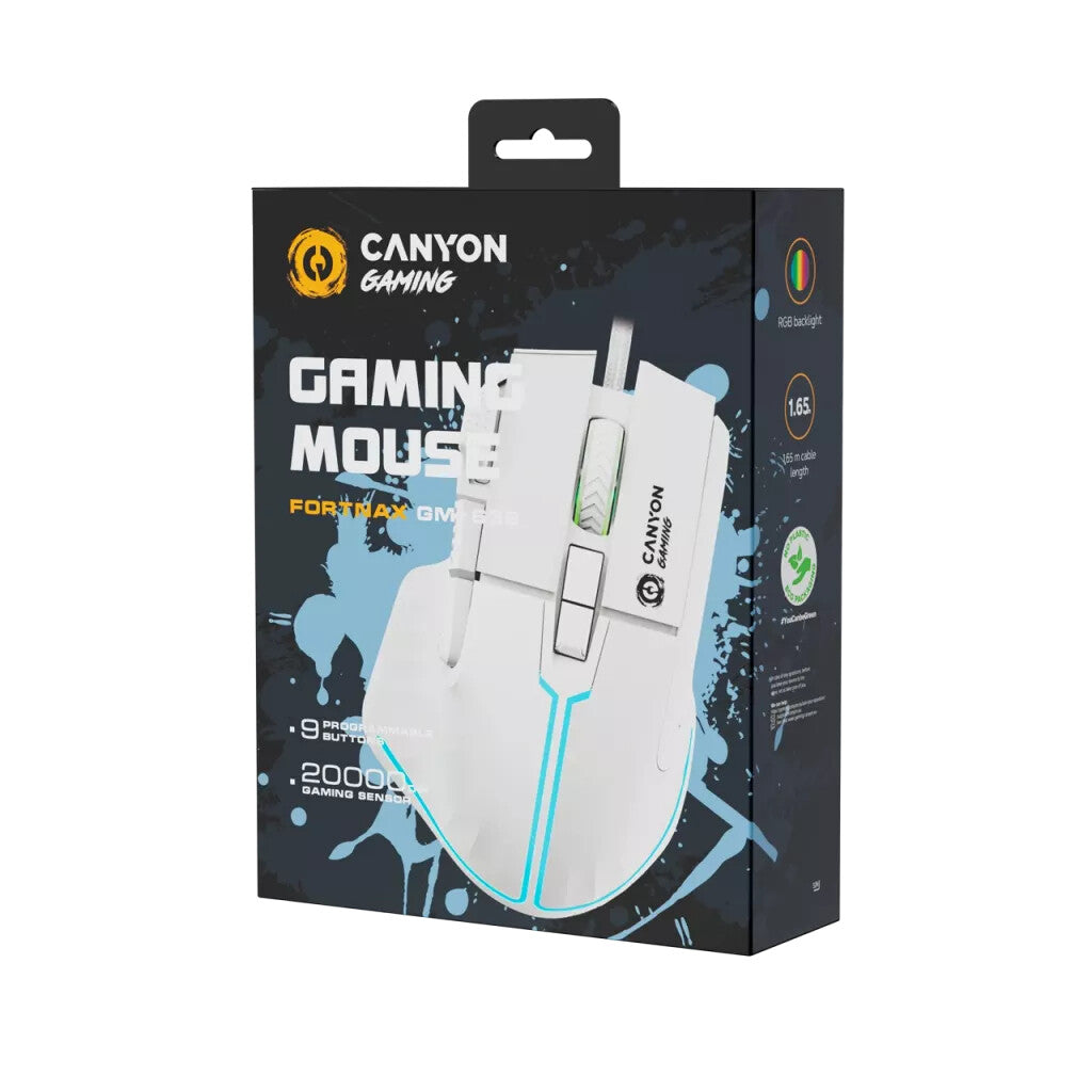 Canyon Fortnax GM-636 mouse Gaming Right-hand USB Type-A Optical 20000 DPI