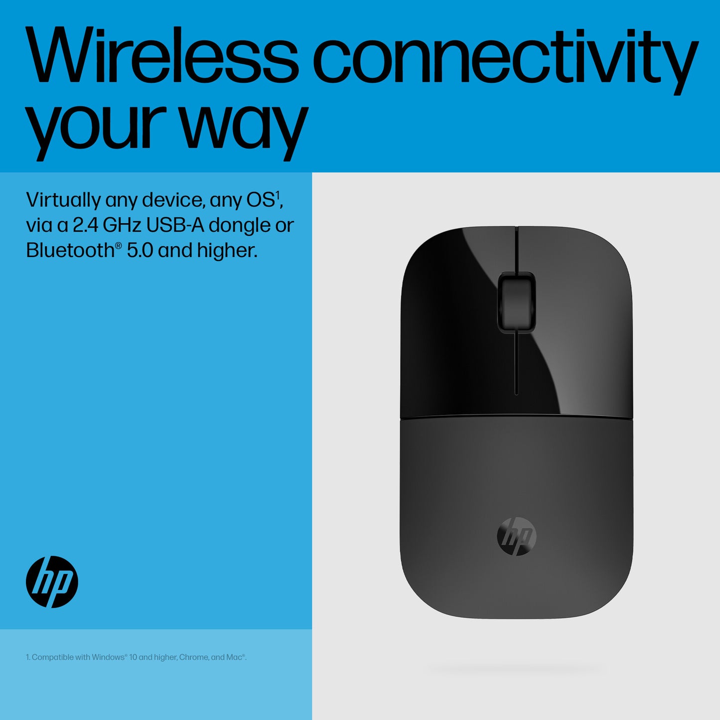 HP Z3700 Dual Black Mouse