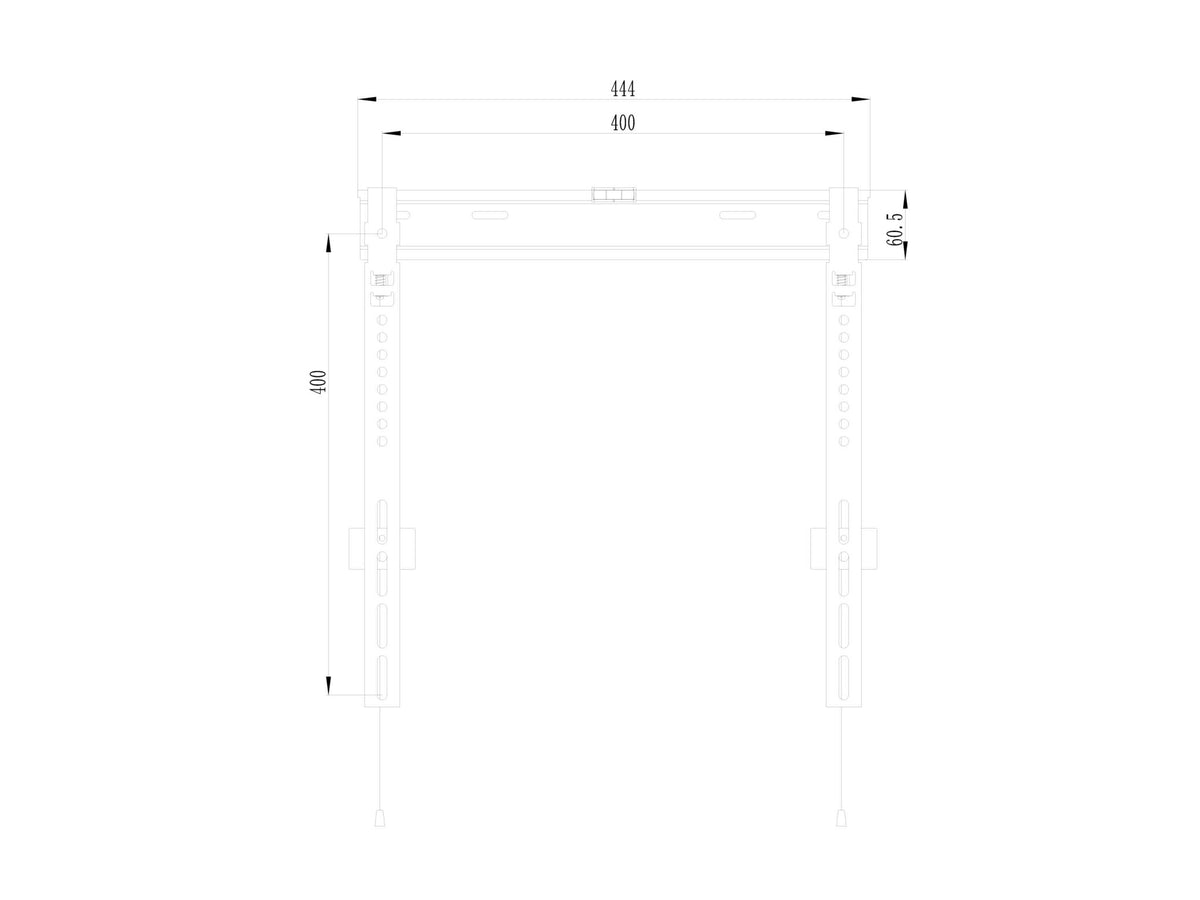 Equip 32"-55" Fixed TV Wall Mount Bracket