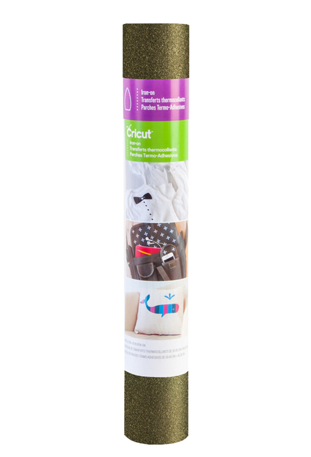 Cricut Glitter Iron-On Heat transfer vinyl roll Smooth heat transfer vinyl