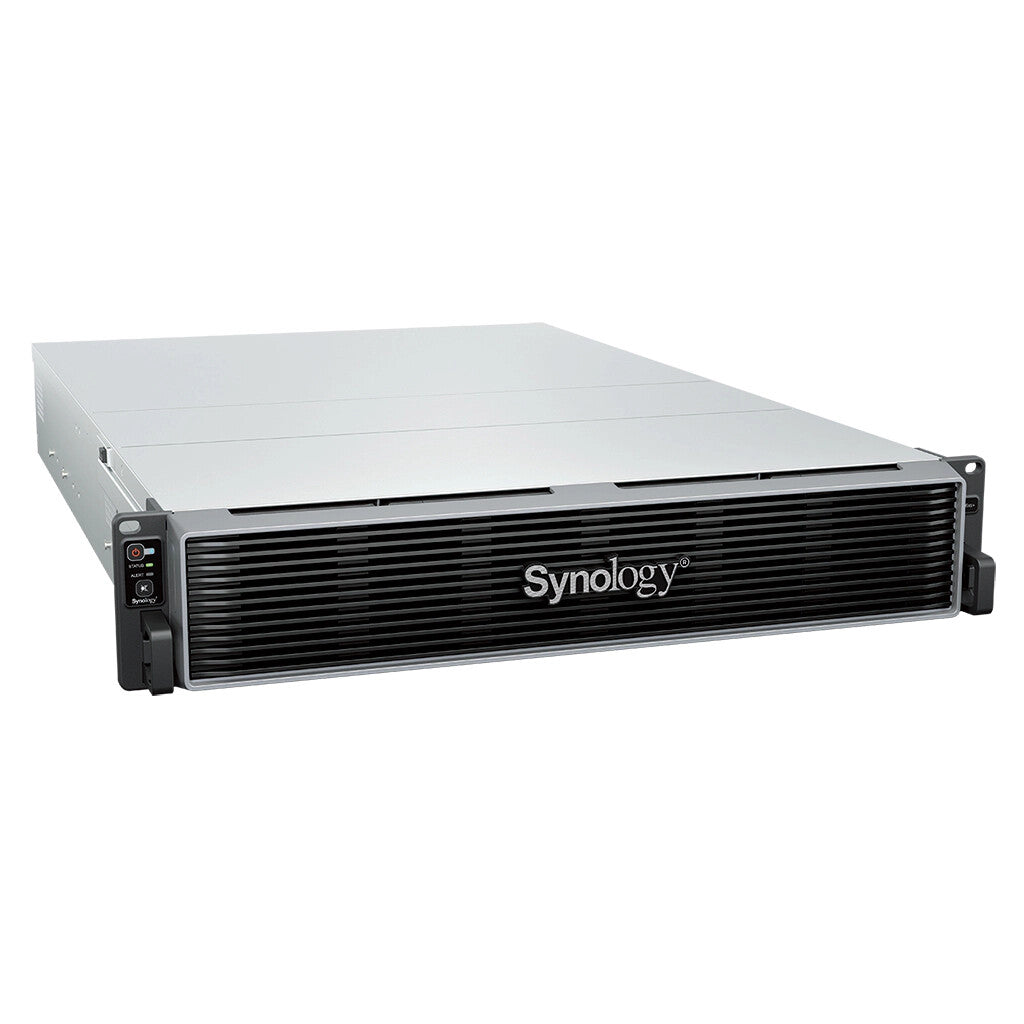 Synology RackStation RS4826XS+ NAS/storage server Rack (2U) Intel® Xeon® D-1739 16 GB DDR4 Black, Silver