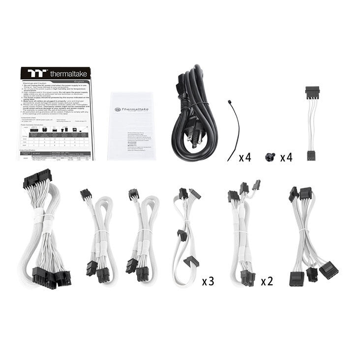 Thermaltake Toughpower GF1 750W Snow - TT Premium Edition power supply unit 24-pin ATX ATX Black