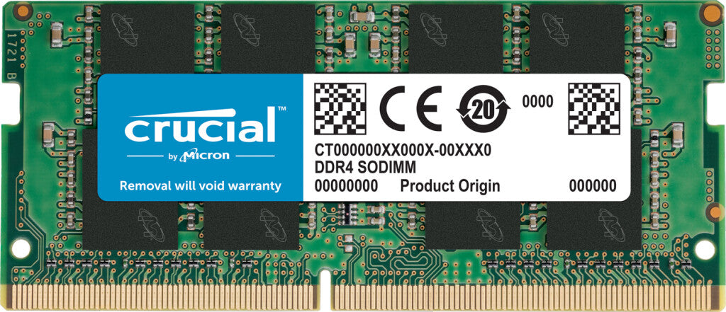 Crucial CT16G4SFRA32A memory module 16 GB 1 x 16 GB DDR4 260-pin SO-DIMM