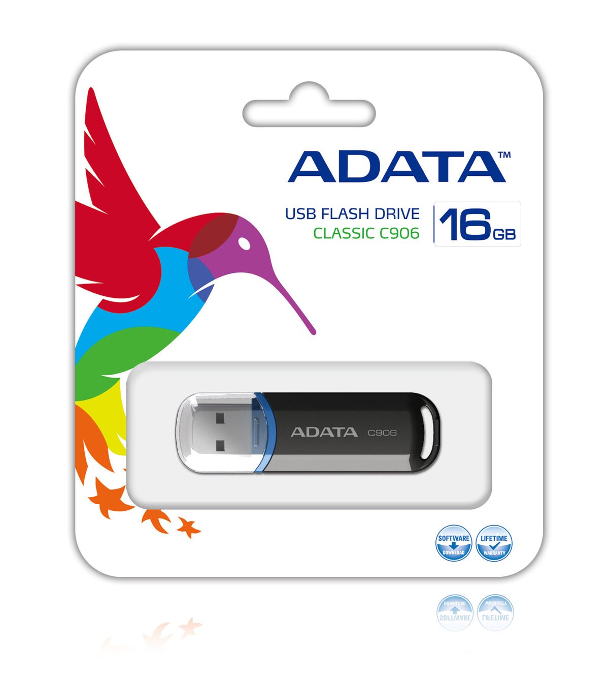 ADATA C906 USB flash drive 16 GB USB Type-A 2.0 Black