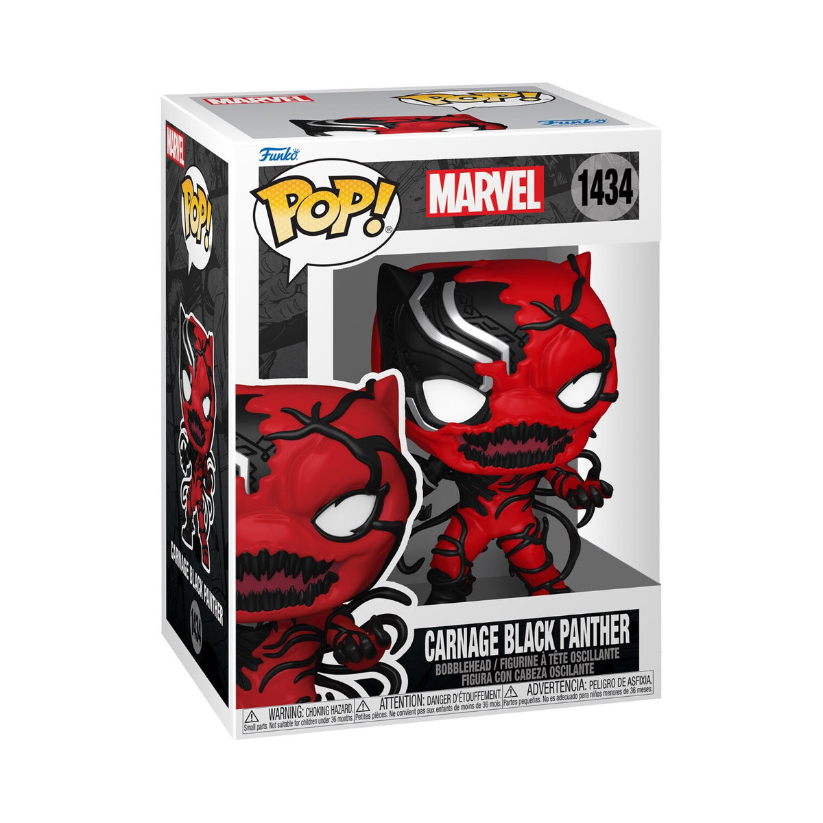Funko Pop!: Marvel - Carnage Black Panther