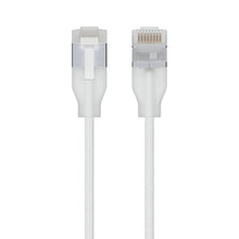 Ubiquiti UACC-Cable-Patch-EL-C6A-8M-W networking cable Translucent, White Cat6a