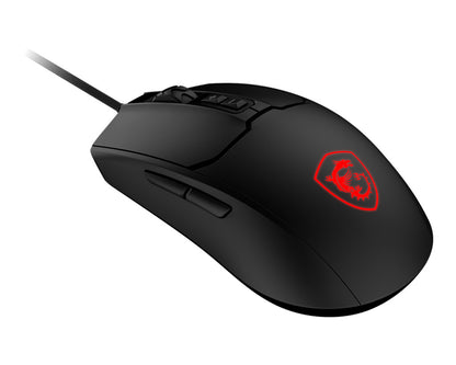 MSI FORGE GM100 mouse Gaming Ambidextrous USB Type-A Optical 6400 DPI