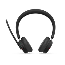 Lenovo 6550 Headset Wireless Head-band Office/Call center USB Type-C Bluetooth Black