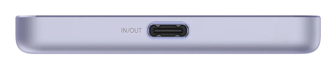 Xiaomi Super Slim Magnetic Power Bank 5000 Lithium-Ion (Li-Ion) 5000 mAh Wireless charging Violet